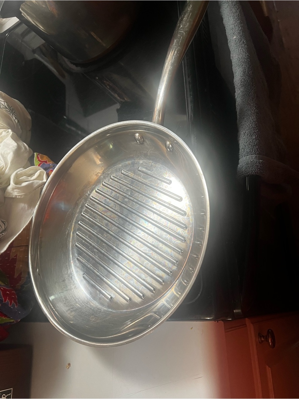 KenmoreStainless Steel Grill Pan - 11 inch